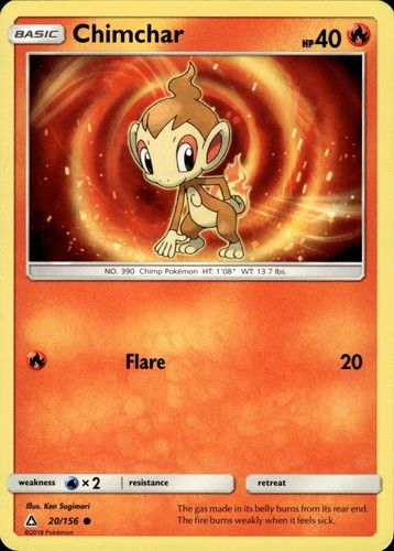 Chimchar common - (20),