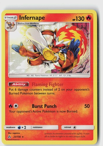 Pokemon tcg infernape fire - pokemon,
