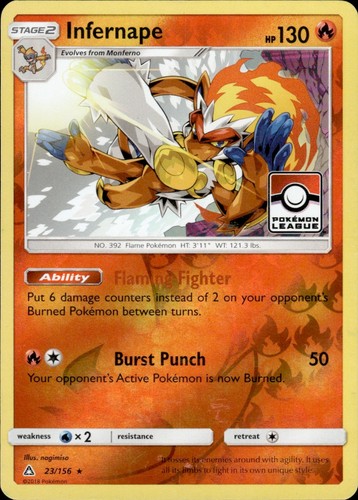 Infernape reverse holo - reverse,