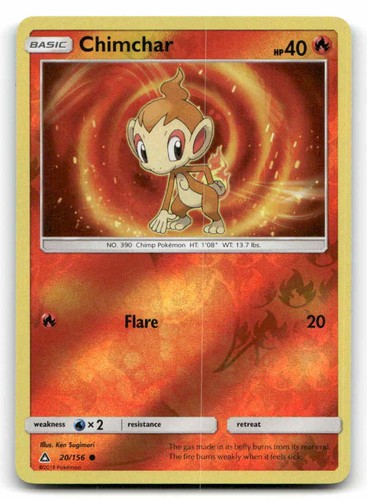 Chimchar reverse holofoil - reverse,